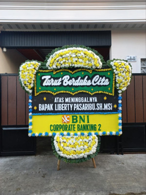 Papan Bunga Duka di Grogol Petamburan